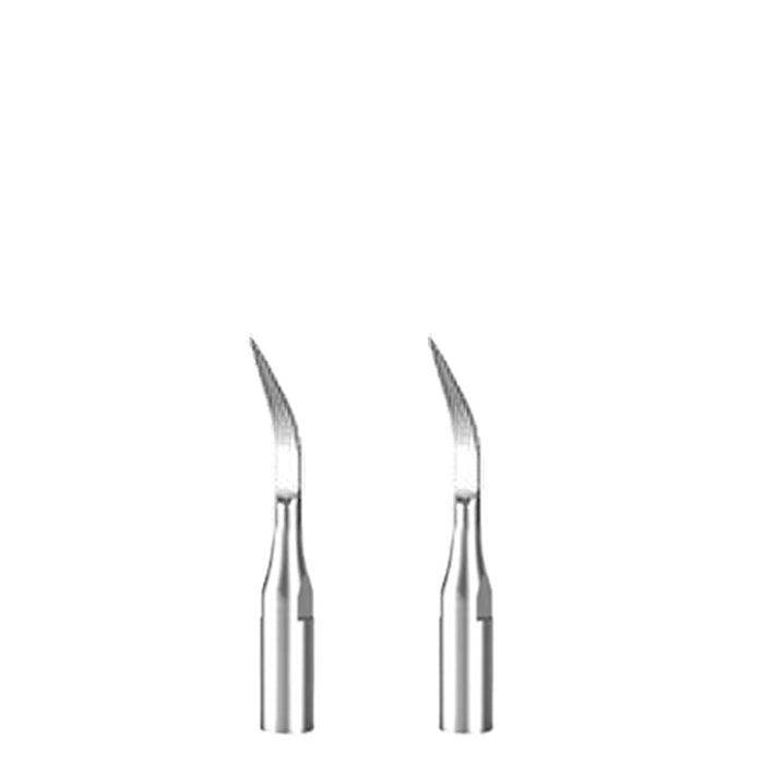 Macro detail of the fine stainless cleaning tip