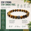 Triple Protection Anti-Smoke Beads Bracelet — Anxiety Relief Jewellery