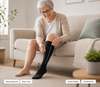 Zipper Compression Socks — Easy-On Graduated Support for Men & Women
