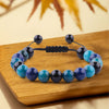 Natural Stone Beaded Bracelet, Anti Smoking,  Anxiety Relief — Retro Elegant Unisex Jewellery
