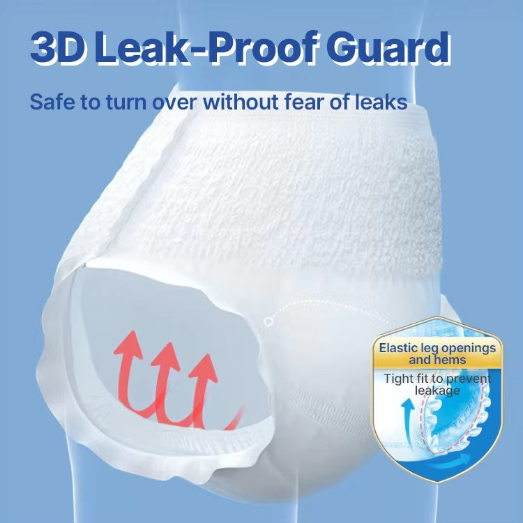 Adult Diapers – Breathable, Soft & Ultra-Absorbent | Leak-Free Comfort x10 Pack