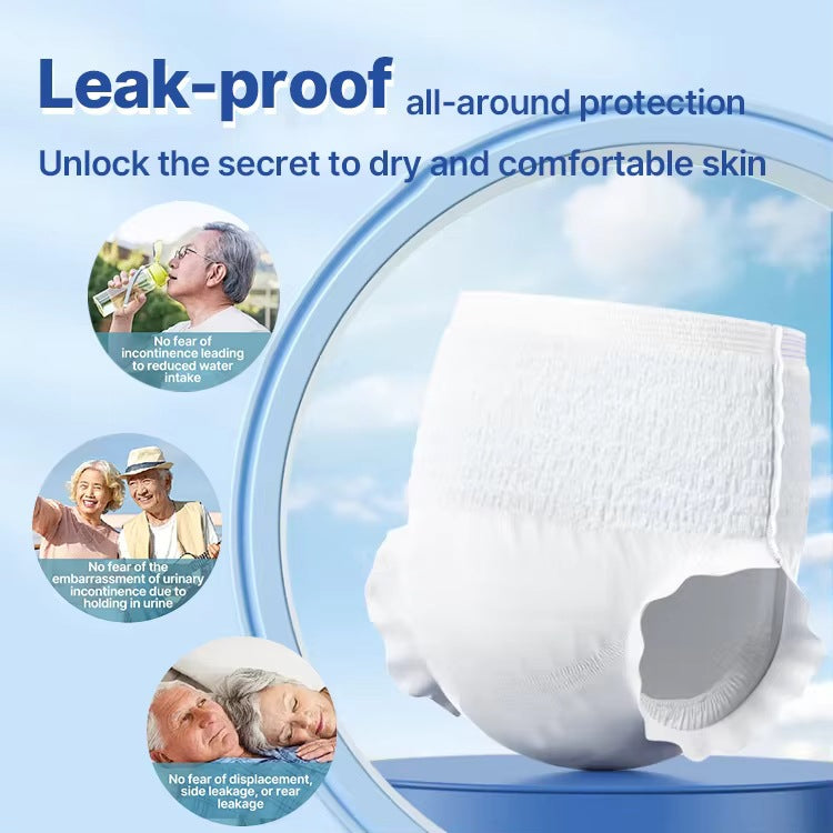 Adult Diapers – Breathable, Soft & Ultra-Absorbent | Leak-Free Comfort x10 Pack