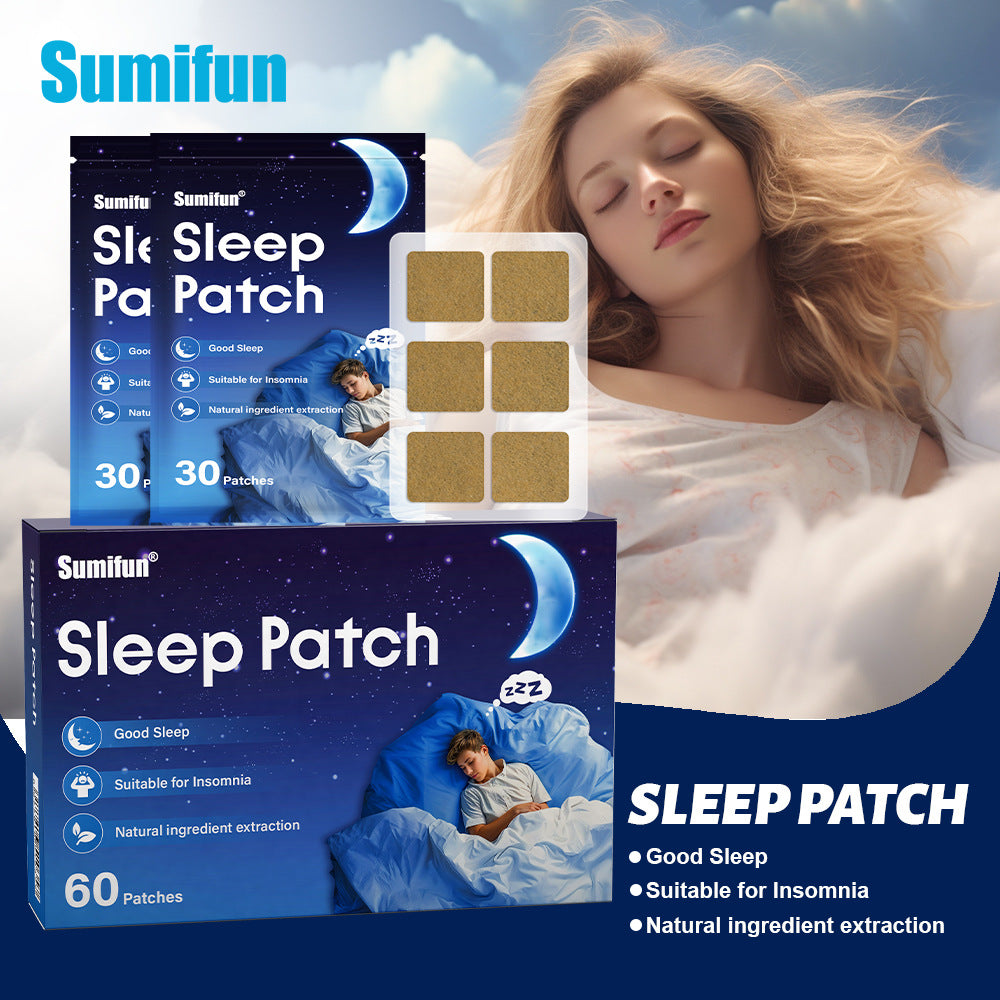 Sumifun Sleep Plasters – Herbal Acupoint Plasters for Better Sleep x60