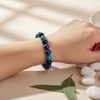 Natural Stone Beaded Bracelet, Anti Smoking,  Anxiety Relief — Retro Elegant Unisex Jewellery